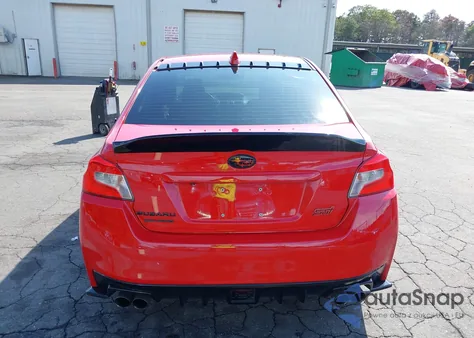 2018 Subaru Wrx Sti Limited from USA, damaged, VIN JF1VA2T62J9811364